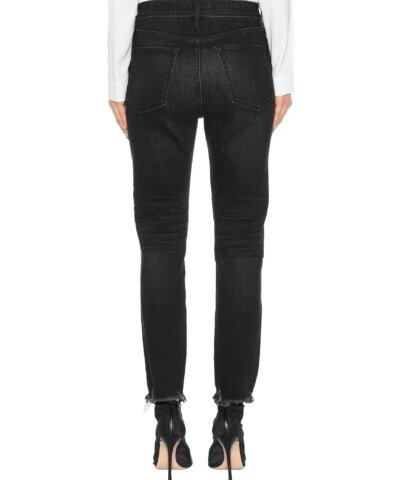 3X1 W3 Straight Authentic Jeans, Black