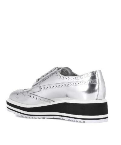 Prada Wingtip Platform Bluchers