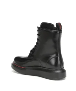 Alexander Mcqueen Leather ankle boots