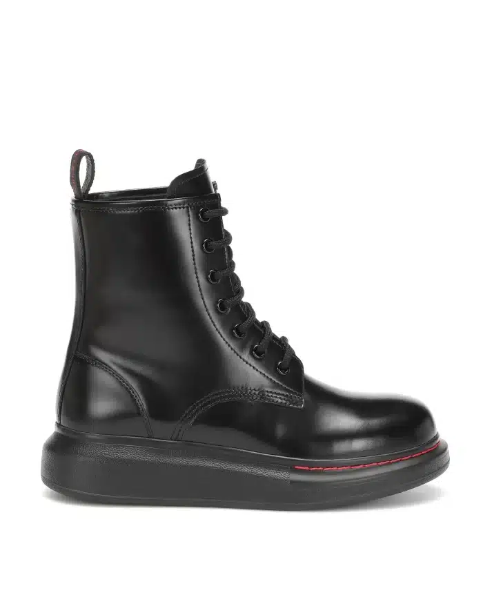 Alexander Mcqueen Leather ankle boots
