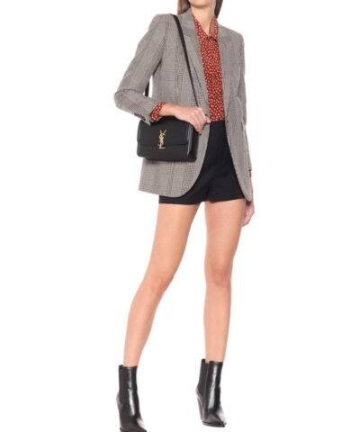 Saint Laurent Medium Leather Shoulder Bag