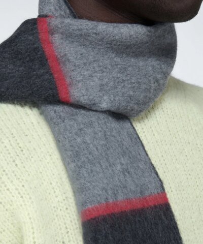 Loewe Window Wool And Cashmere Scarf