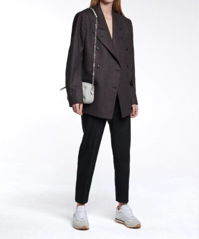 Maison Margiela Replica Suede And Leather Sneakers, Off-White