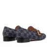 Gucci Marmont GG Medallion Denim Loafers