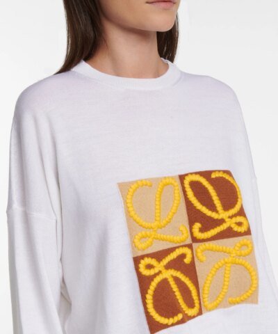 Loewe Anagram Crewneck Sweater