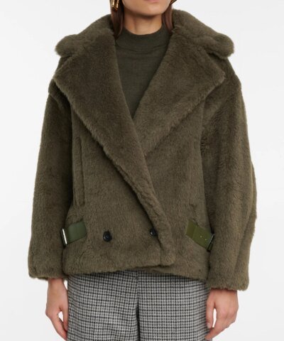 Max Mara Kiota Camel Hair And Silk Jacket