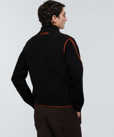 Zegna Outdoor Capsule Wool-Blend Zip-Up Vest
