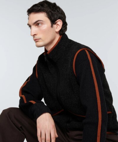 Zegna Outdoor Capsule Wool-Blend Zip-Up Vest