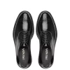 Prada Men's Brushed Leather Oxford Shoes