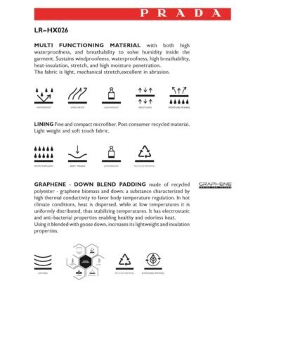 Prada Light Nylon Hooded Puffer Jacket