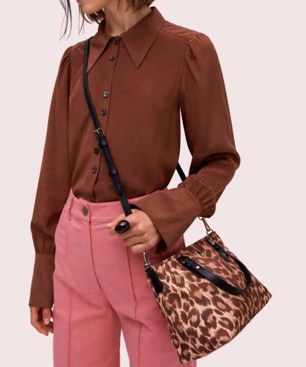 Kate Spade Taylor Leopard Crossbody Tote