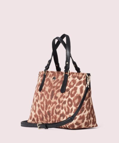 Kate Spade Taylor Leopard Crossbody Tote