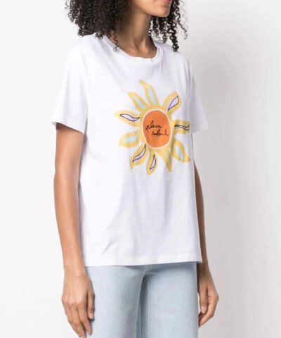 Sandro Paris Sunshine Print T-Shirt