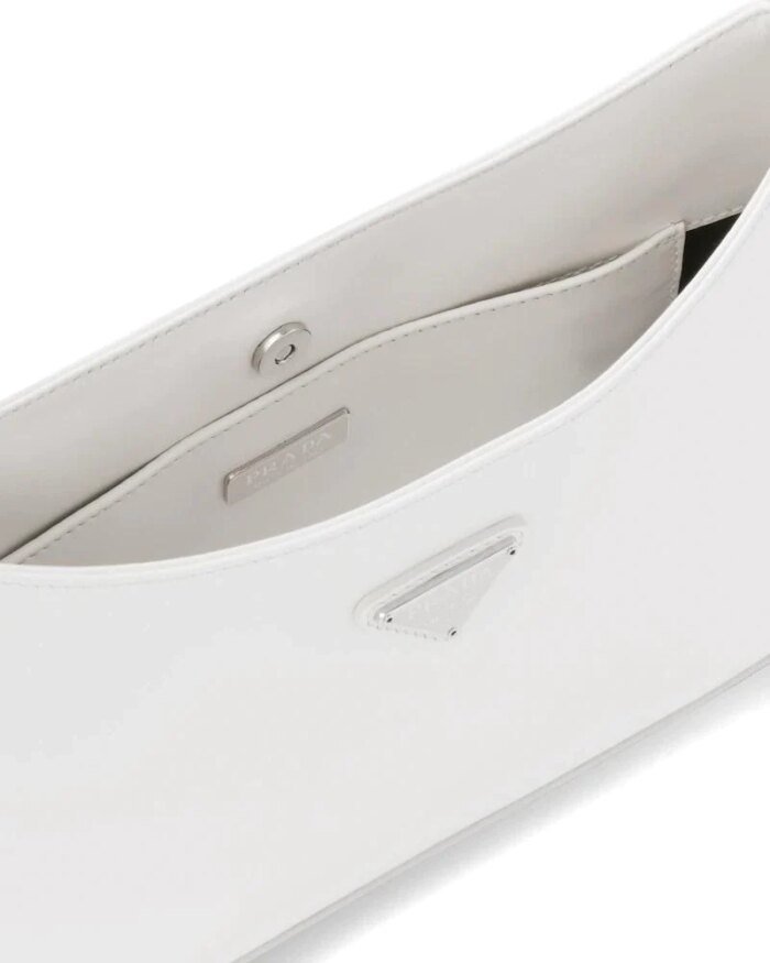 Prada Cleo Brushed Leather Shoulder Bag