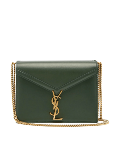 Saint Laurent Cassandra Monogram Clasp Bag In Smooth Leather