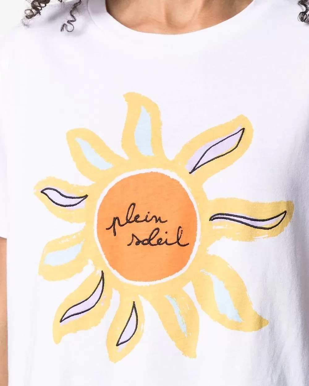 Sandro Paris Sunshine Print T-Shirt