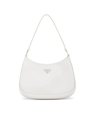 Prada Cleo Brushed Leather Shoulder Bag