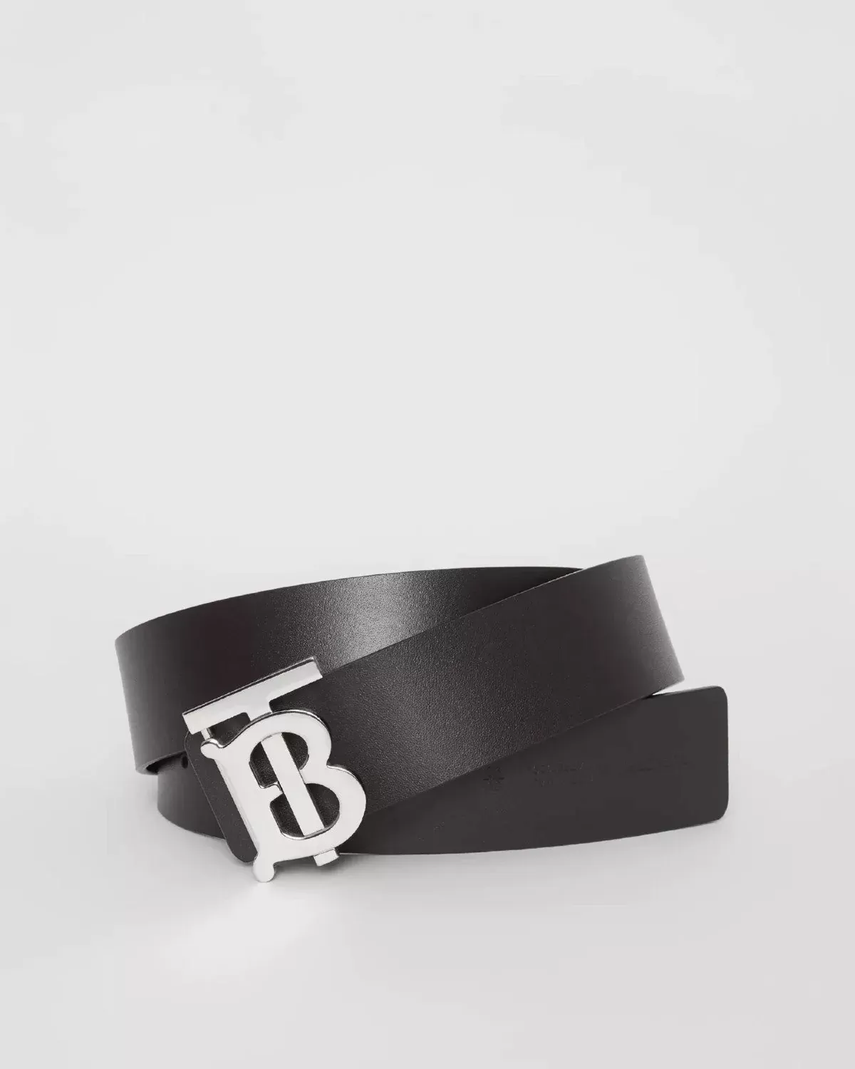 Burberry Men's Reversible Monogram Motif Leather Belt