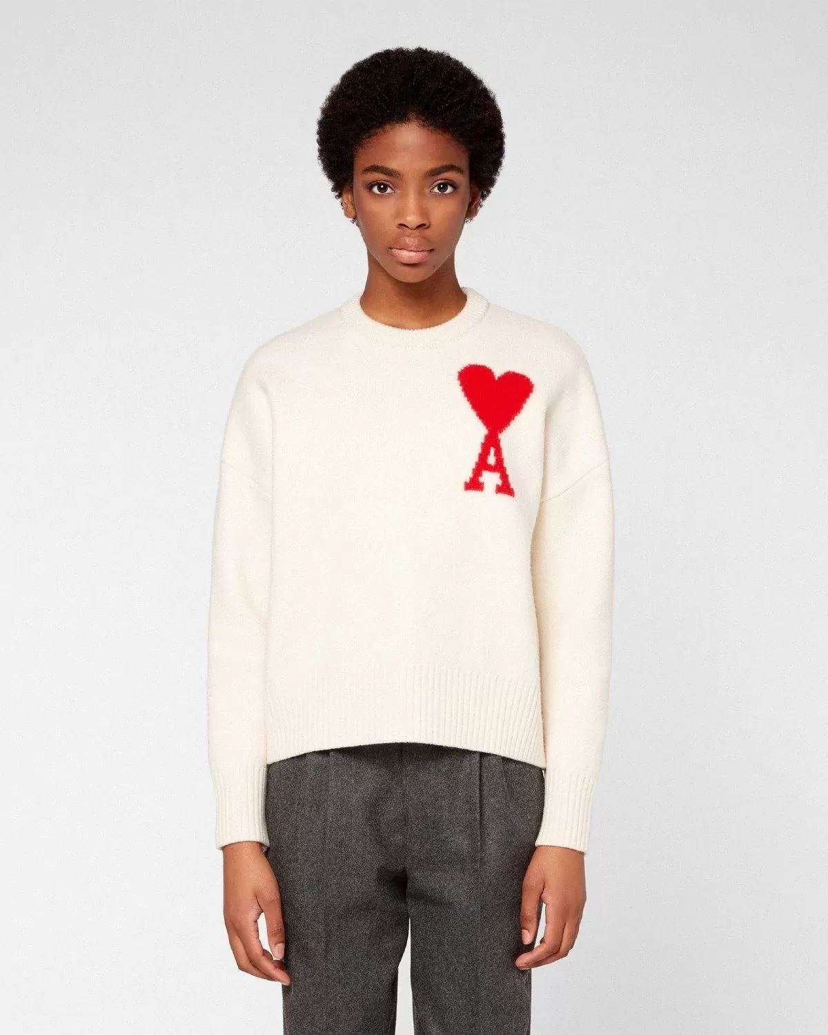 Ami Oversize Ami de Coeur Sweater