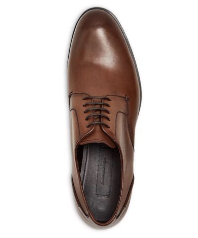 Ermenegildo Zegna Men's Plain Derby Oxfords