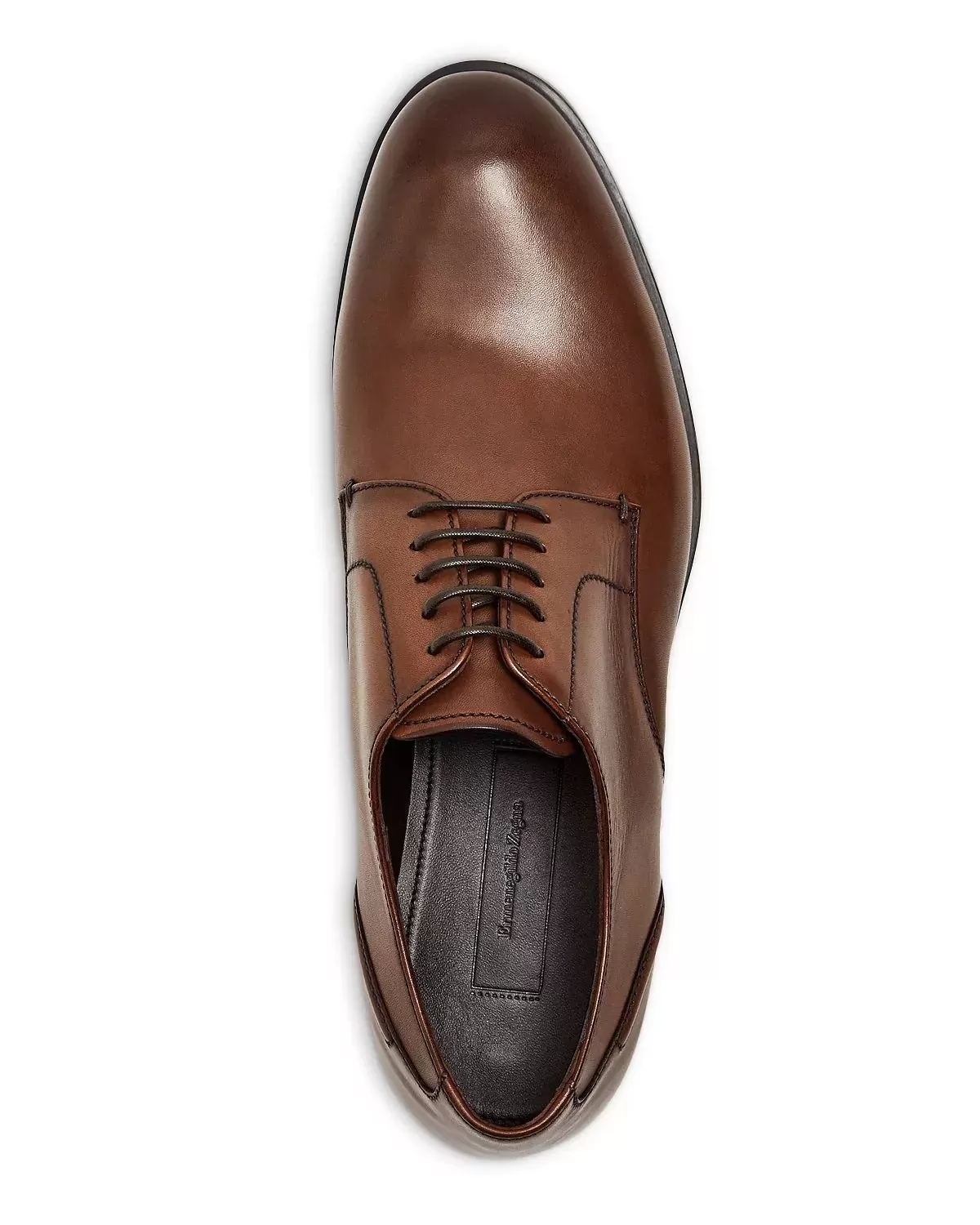 Ermenegildo Zegna Men's Plain Derby Oxfords