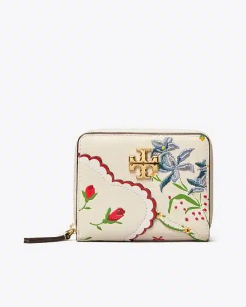 Tory Burch Kira Mixed-Floral Bi-Fold Wallet