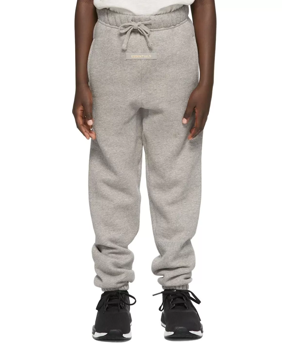 Fear of God Essentials Kids Sweatpants, Heather Oatmeal