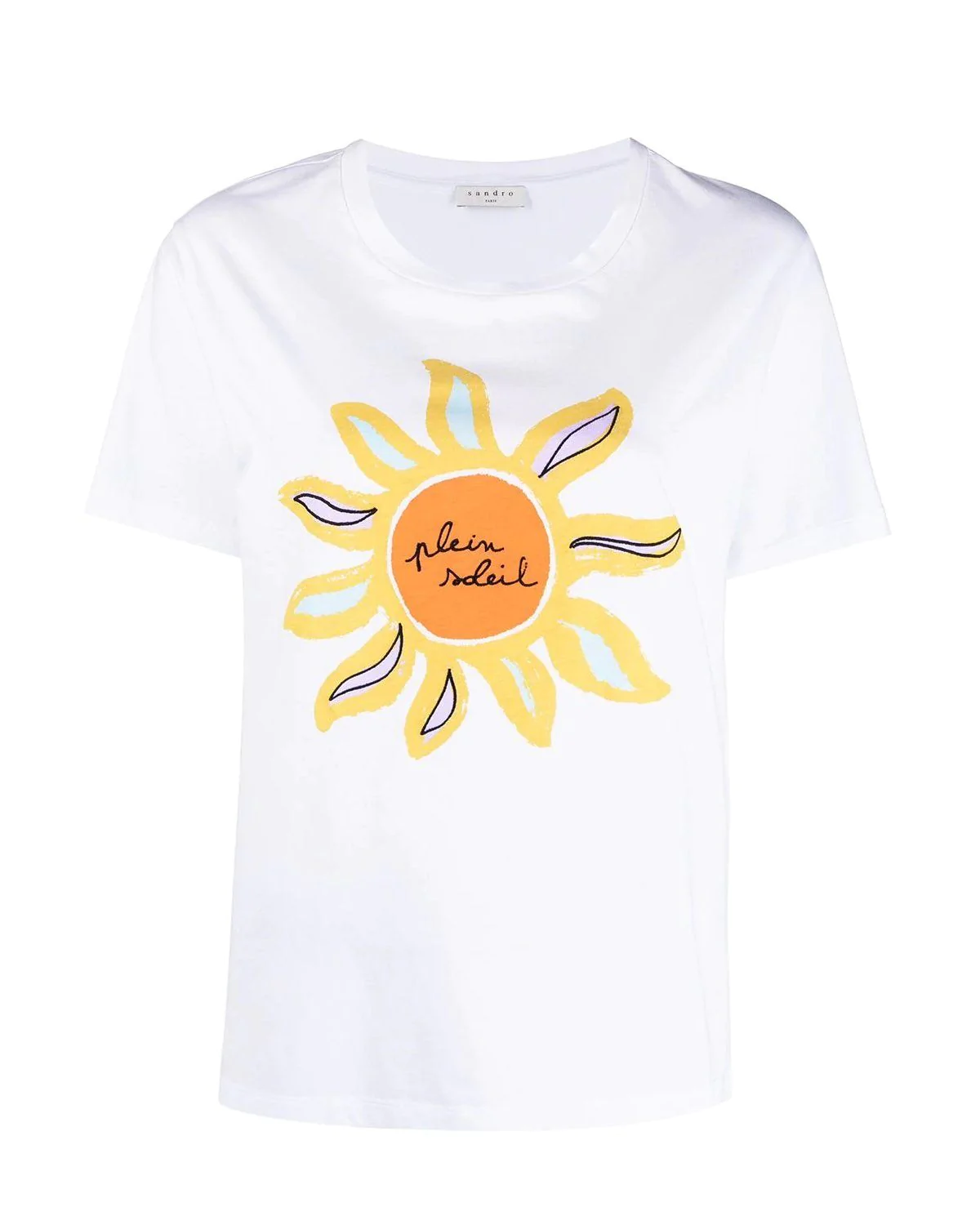 Sandro Paris Sunshine Print T-Shirt