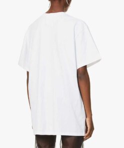 Kimhekim Heart-Detail Oversized Cotton-Jersey T-Shirt