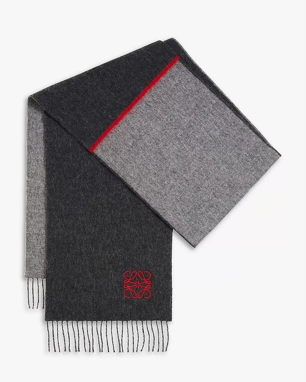 Loewe Window Wool And Cashmere Scarf