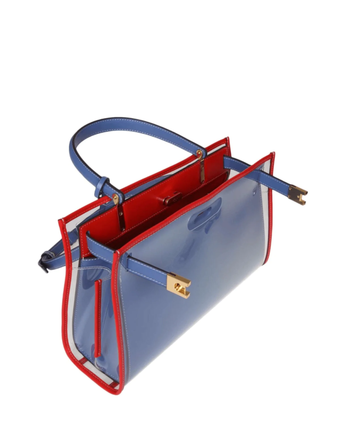 Tory Burch Lee Radziwill Small Bag With Rain Cover