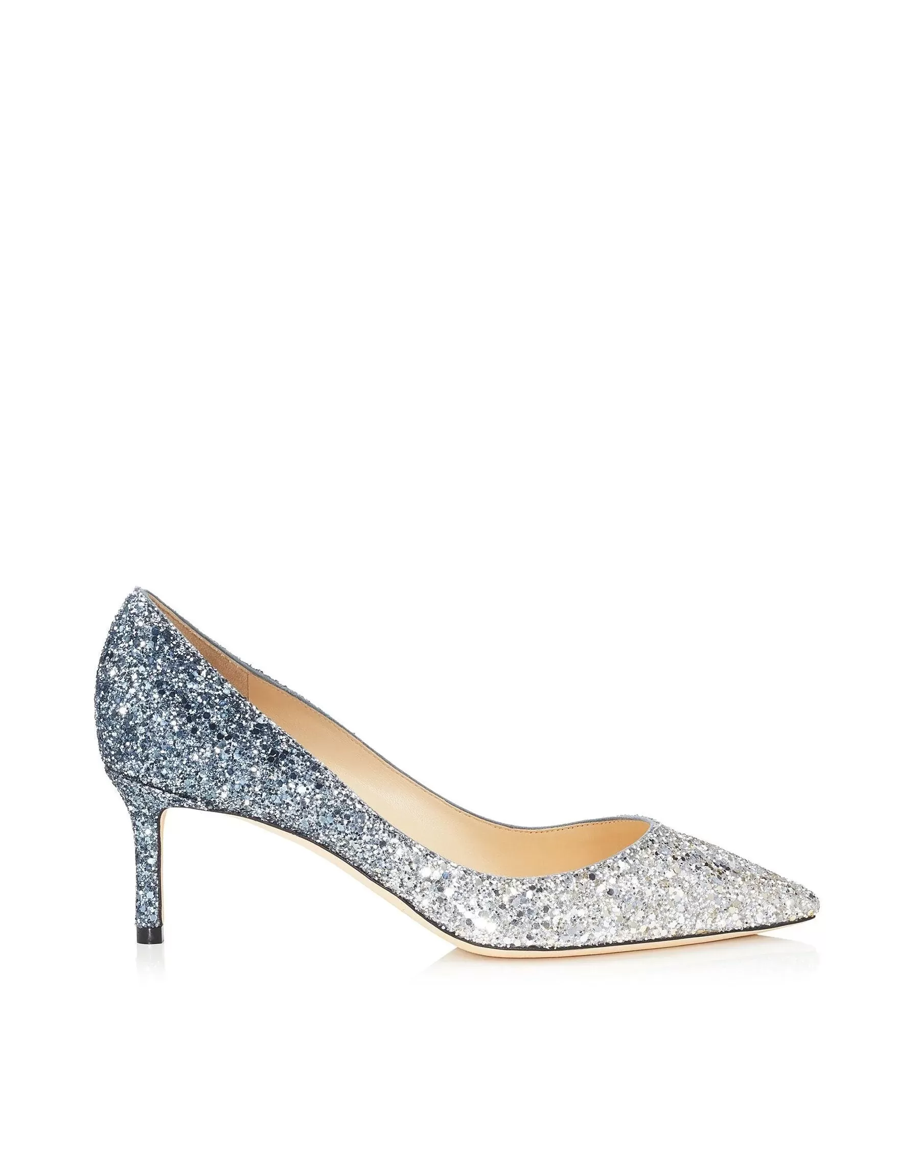 Jimmy Choo ROMY 60 Glitter Dégradé Pointed Pumps