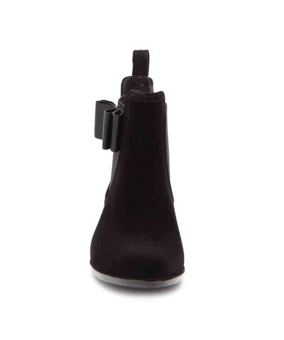 Joie Reagan Water-Resistant Velvet Almond Toe Booties