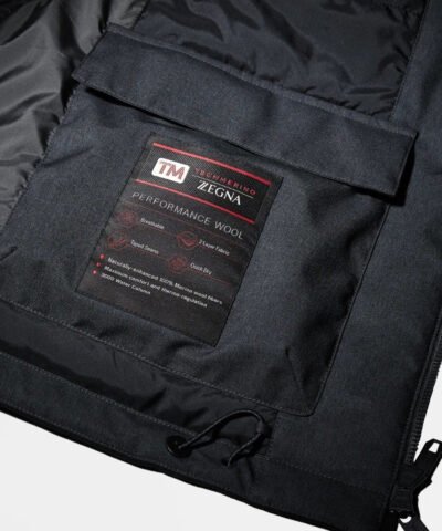 Z Zegna TECHMERINO™ Wool Padded Jacket