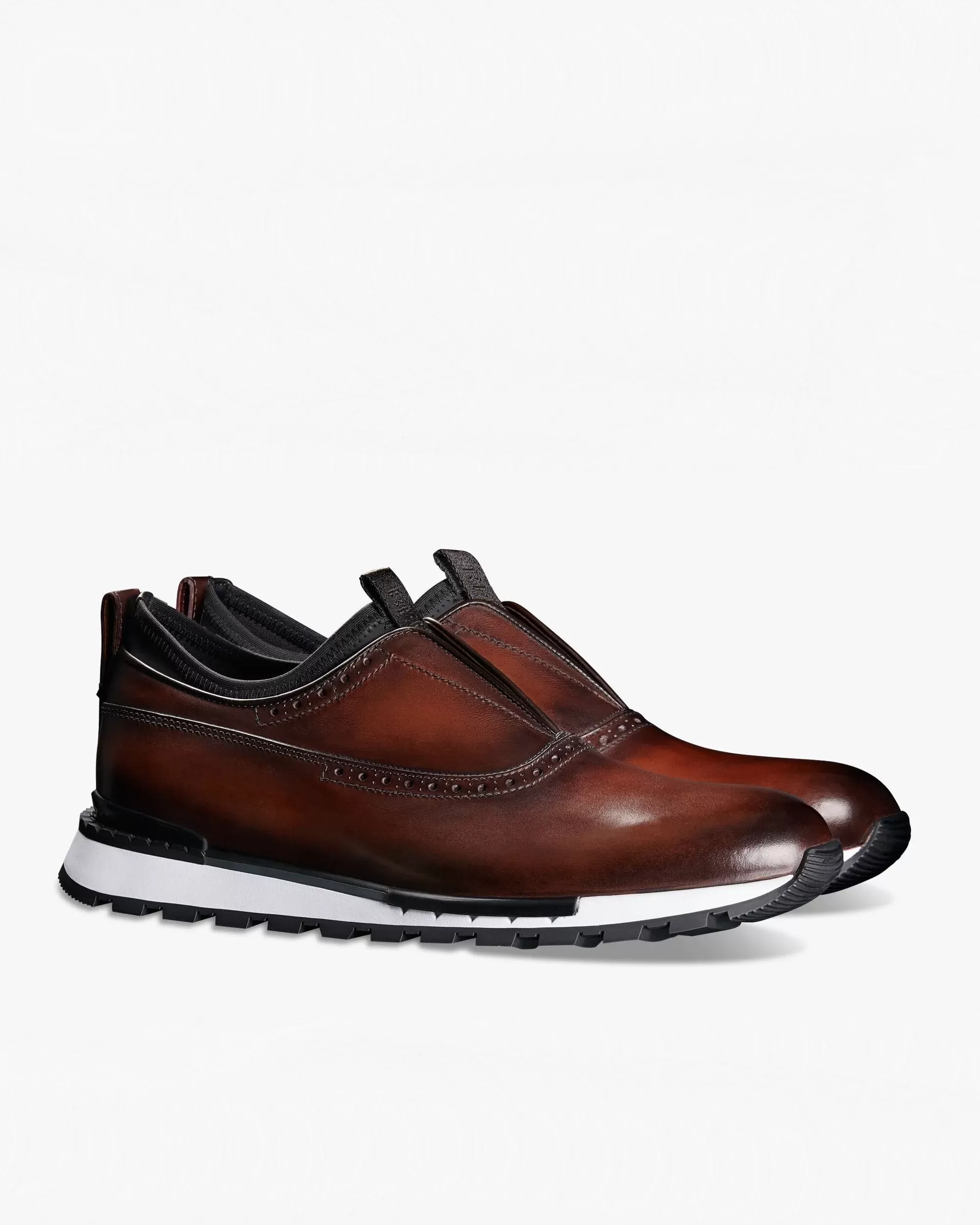 Berluti Fast Track Leather Slip On