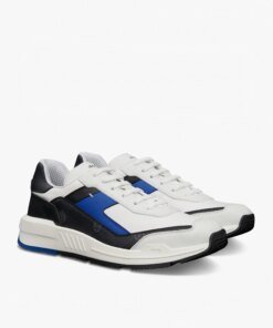 Berluti Men's Pulse Canvas and Leather Sneaker