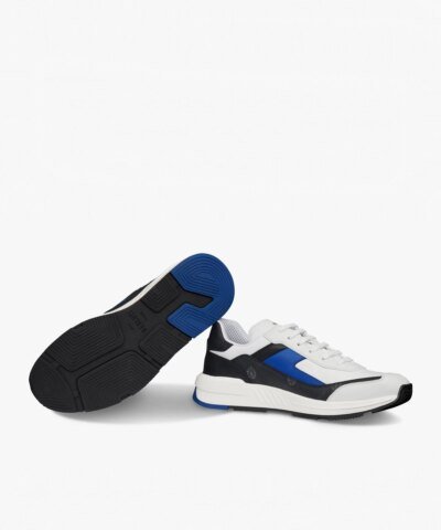 Berluti Men's Pulse Canvas and Leather Sneaker