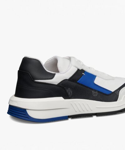 Berluti Men's Pulse Canvas and Leather Sneaker