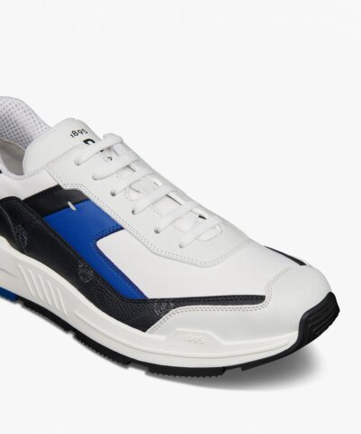 Berluti Men's Pulse Canvas and Leather Sneaker