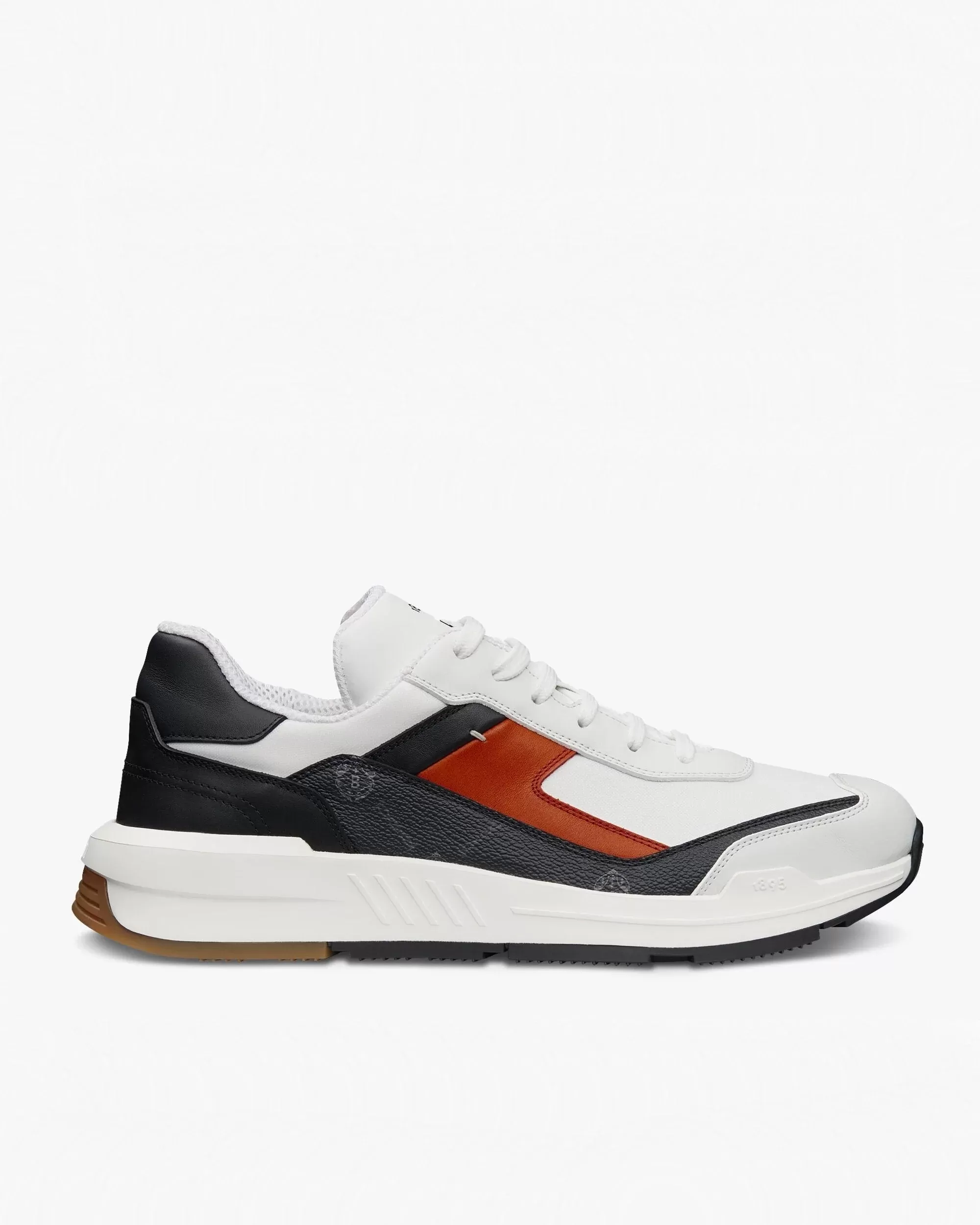 Berluti Men's Pulse Canvas and Leather Sneaker