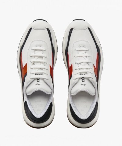 Berluti Men's Pulse Canvas and Leather Sneaker