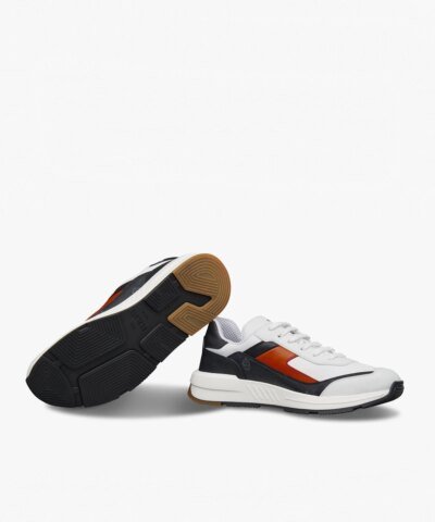 Berluti Men's Pulse Canvas and Leather Sneaker