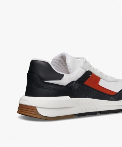 Berluti Men's Pulse Canvas and Leather Sneaker