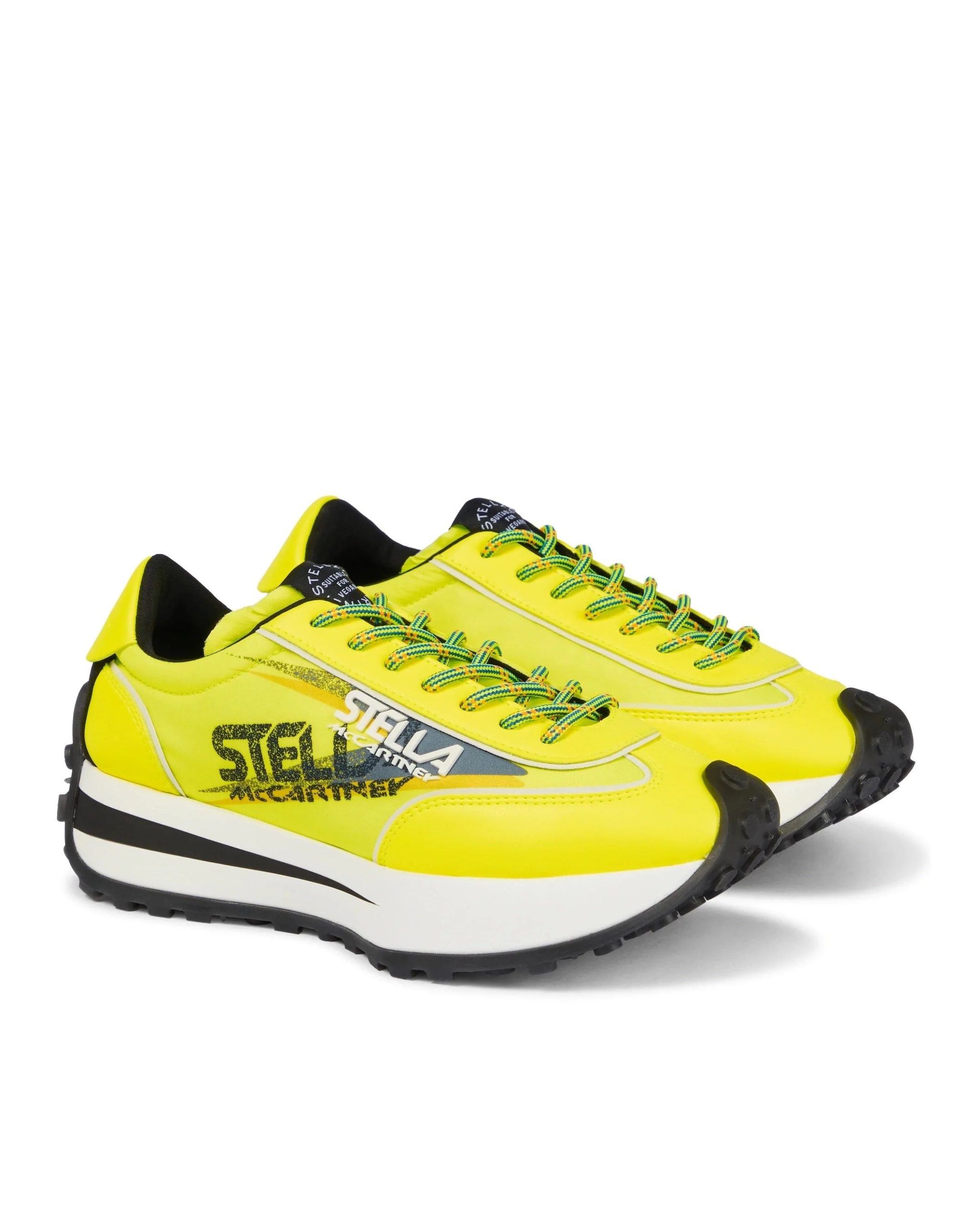 Stella McCartney Reclypse Sneakers In Yellow/Green