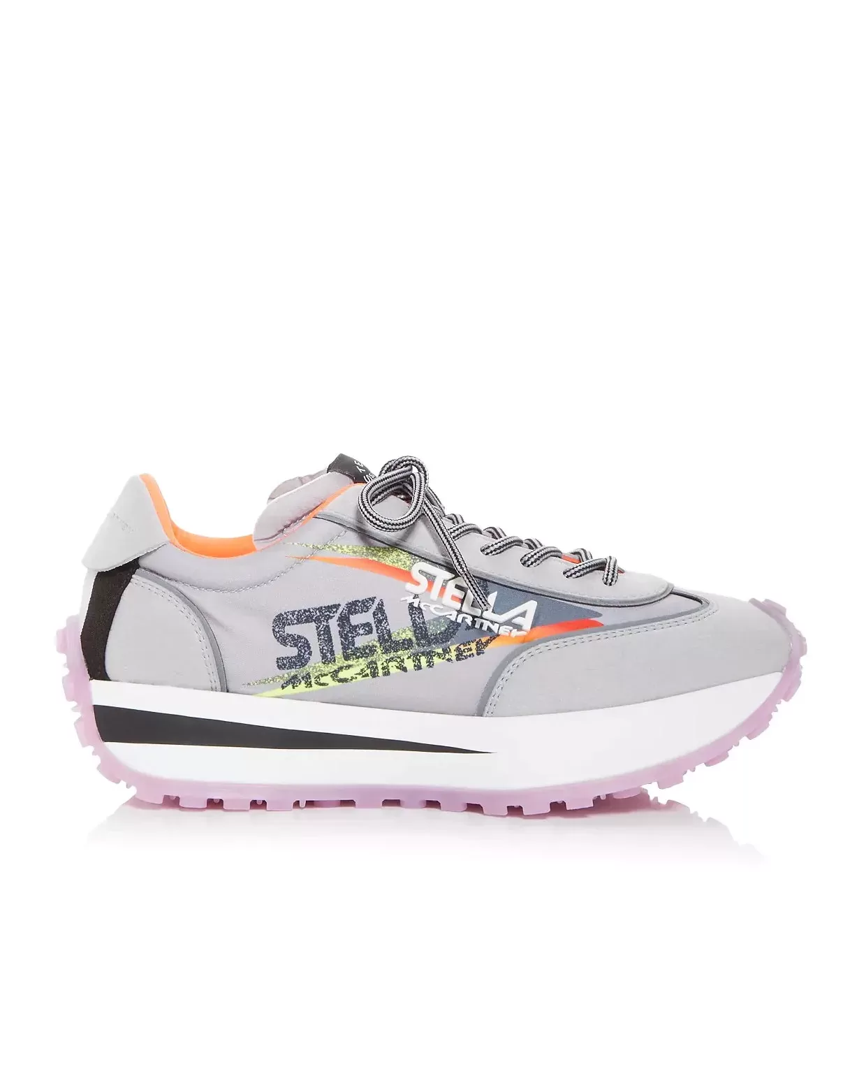 Stella McCartney Reclypse Sneakers In Smoke Grey