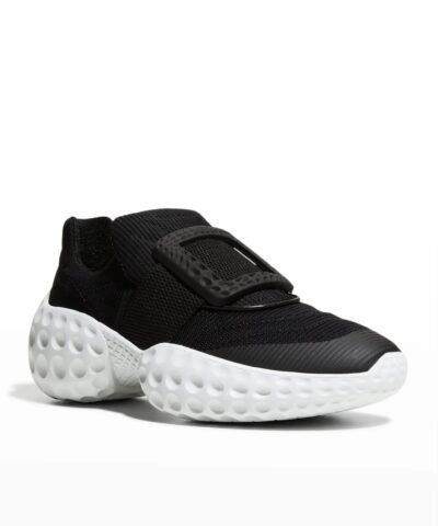 Roger Vivier Viv Run Moonlight Slip-On Sneakers