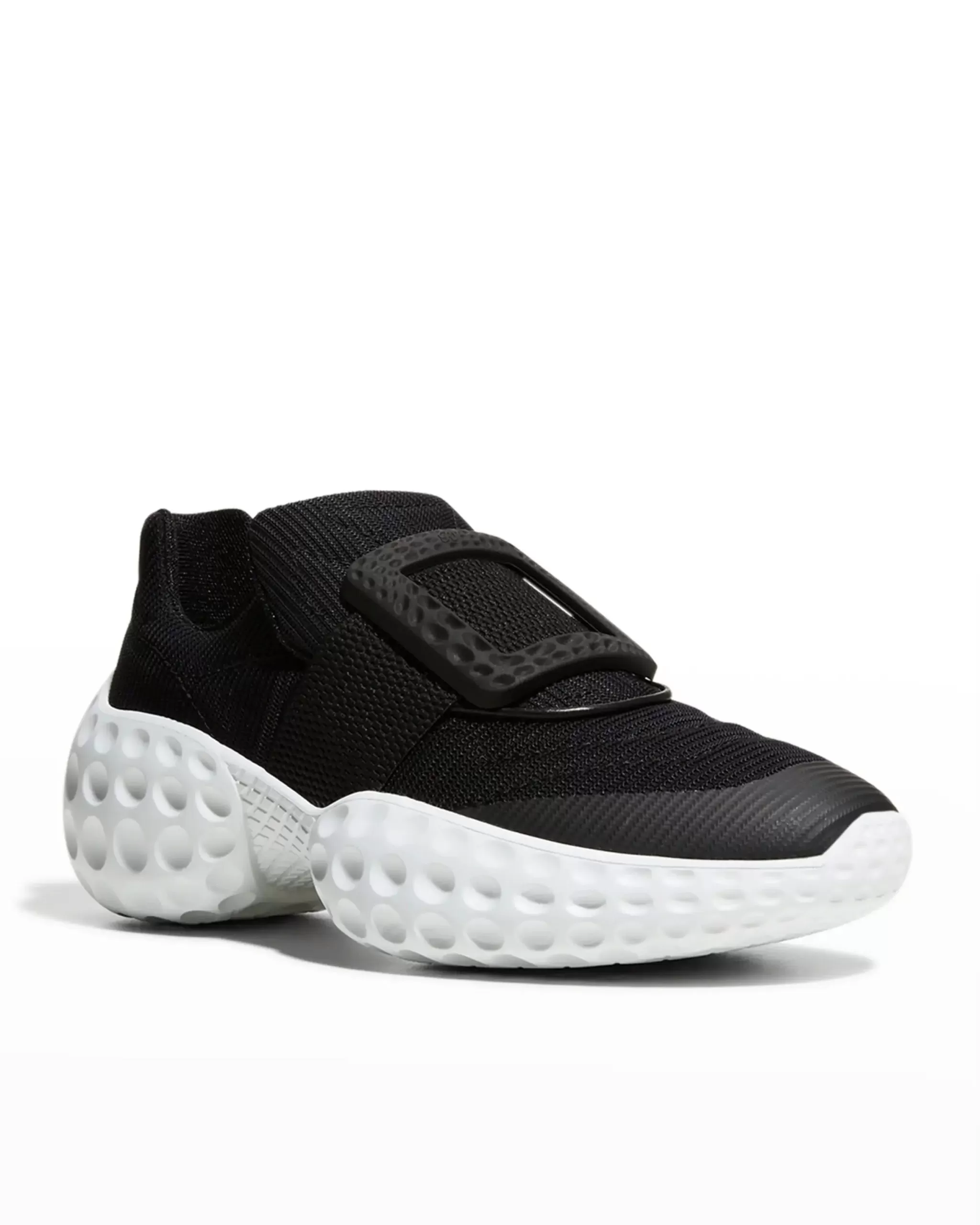 Roger Vivier Viv Run Moonlight Slip-On Sneakers