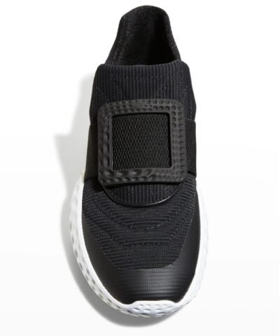 Roger Vivier Viv Run Moonlight Slip-On Sneakers