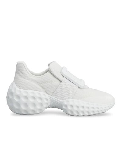 Roger Vivier Viv Run Moonlight Slip-On Sneakers