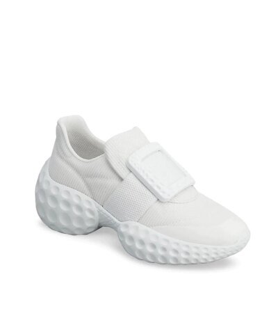 Roger Vivier Viv Run Moonlight Slip-On Sneakers